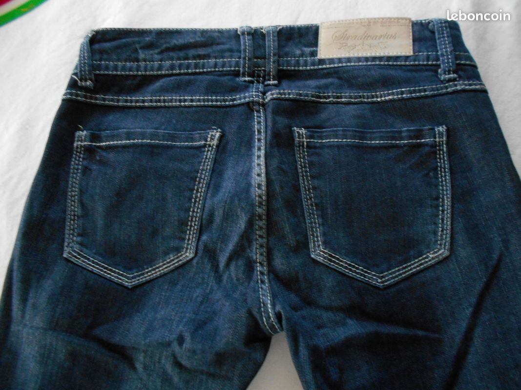 Bermuda jean bleu Taille 34 Stradivarius (image 10)