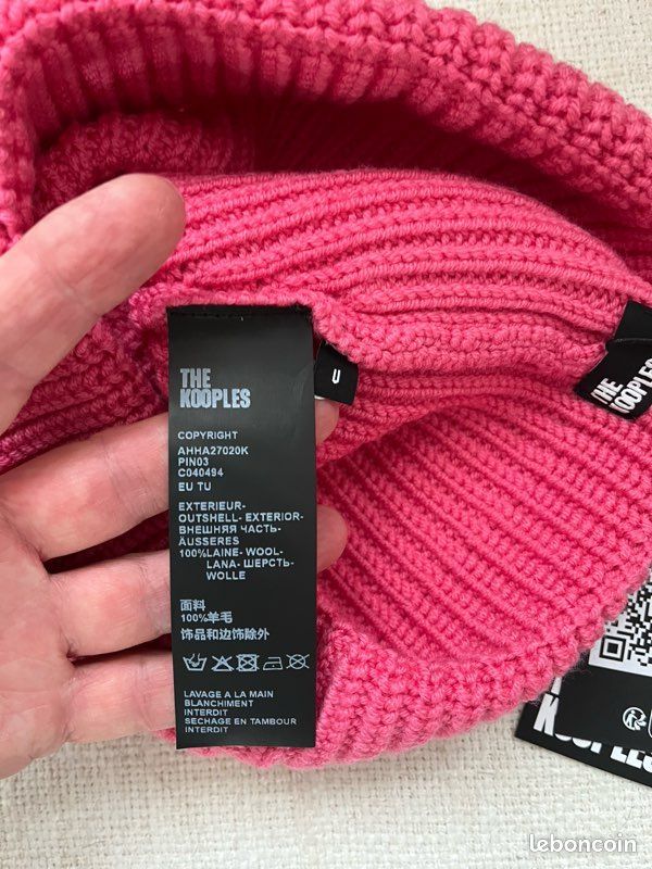 Bonnet neuf The Kooples Vêtements