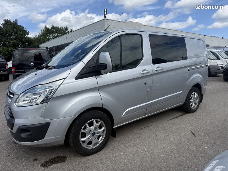 Ford TRANSIT CUSTOM FG 290 L1H1 2.2 TDCI 125CH TREND CABINE APPROFONDIE (image 6)
