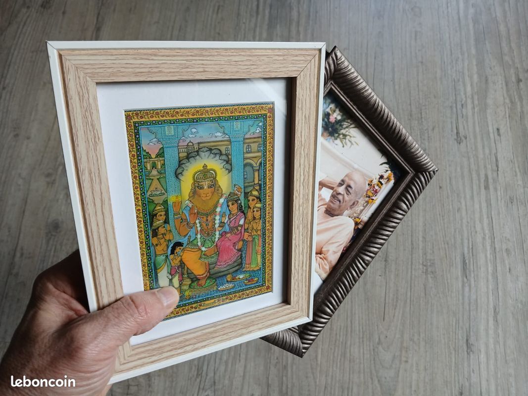 Ensemble spirituel : 2 cadres + 1 bougie fleur de vie (image 4)