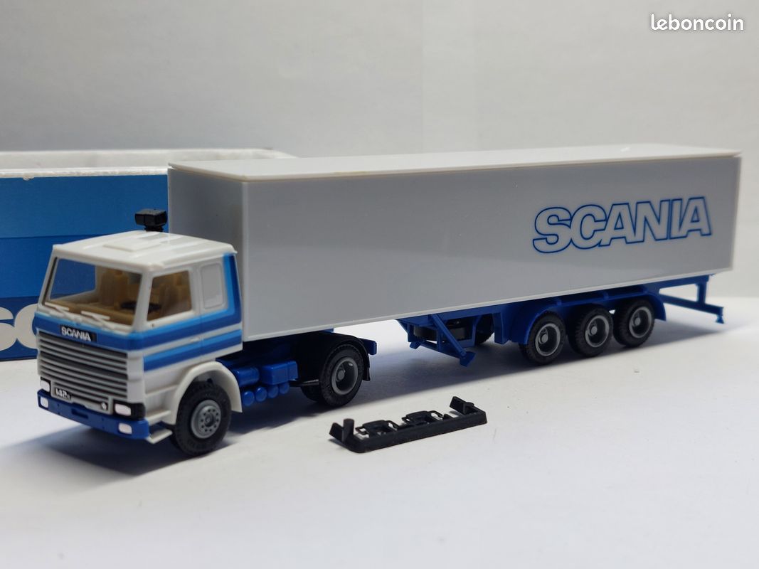 Modèle Réduit HERPA - Scania 142H Camion, échelle 1:87, Excellent état