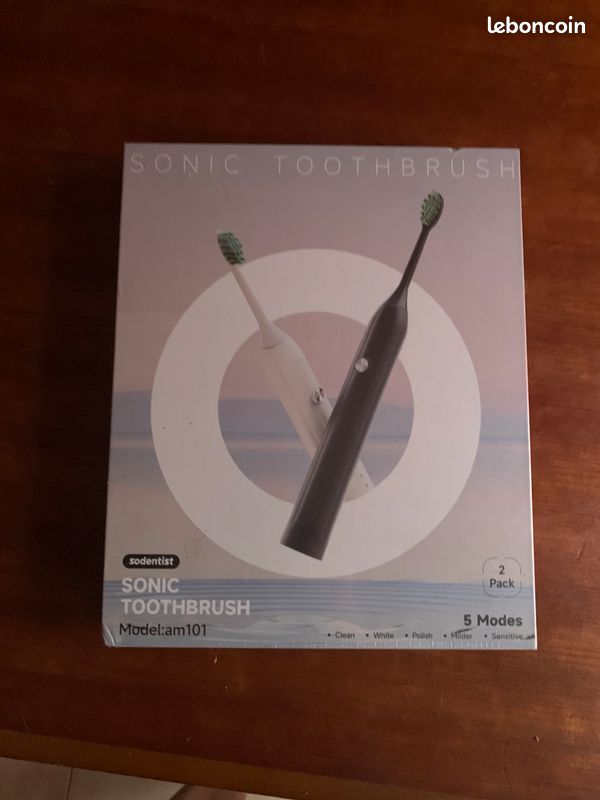 Duo brosse à dents électrique neuf dans son emballage (image 1)