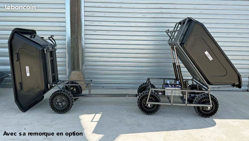 DRONE Moon-Truck ZOETTE 4x4 électrique radiocommandé tout terrain jusqu’à 360 kg (image 5)