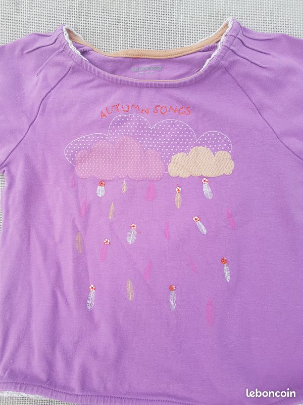T shirt fille (image 2)
