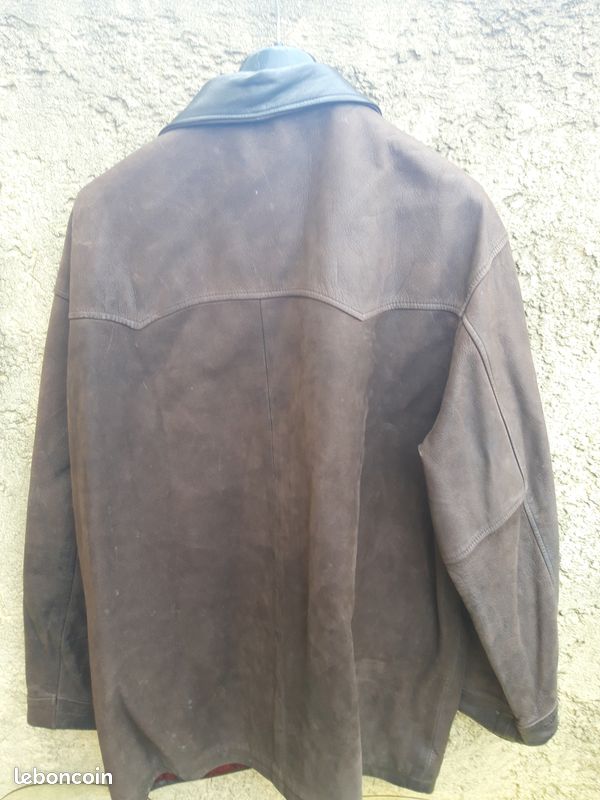 Divers veste cuir bonne état homme (image 2)