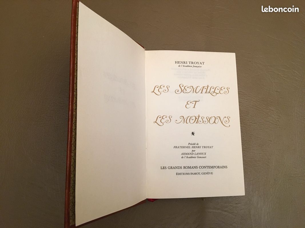 Les semailles et les moissons Éditions Crémille 1987 (image 3)