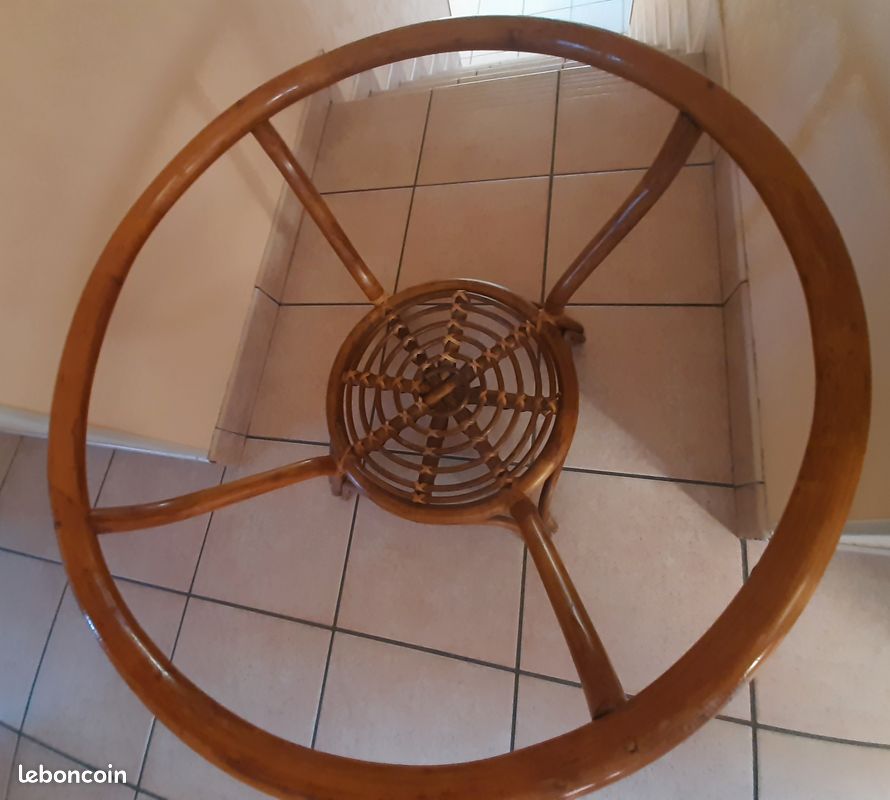 Table basse rotin (image 4)