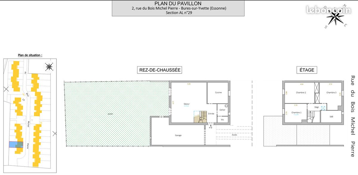 Maison 4 pièces 85 m² · à Bures-sur-Yvette · 85 m² · 350 000 €
