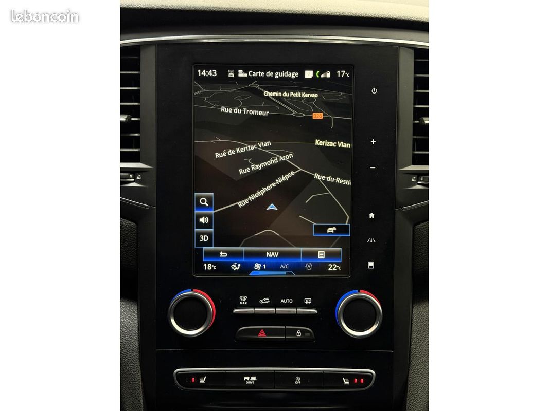 RENAULT MEGANE Mégane 1.6 Energy TCe - 205 - BV EDC IV BERLINE GT (image 19)