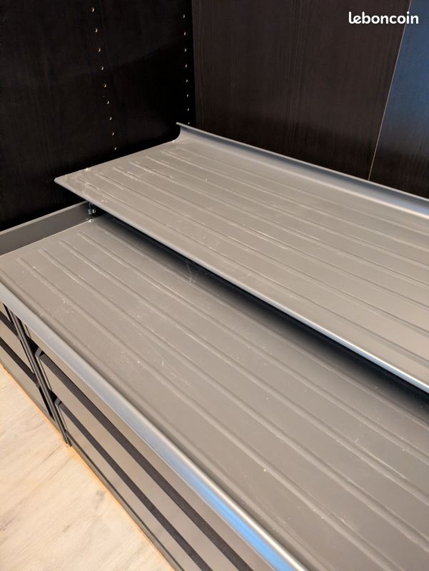 Étagère coulissante pour chaussures 100x58 ikea komplement (image 2)