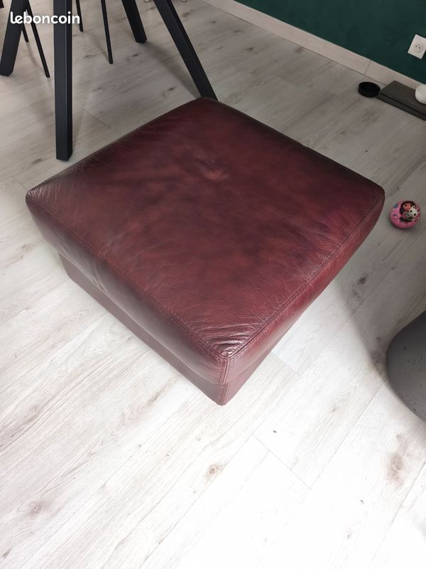 Pouf en cuir (image 2)