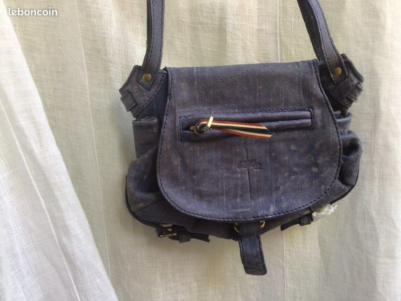 Sac Jérôme Dreyfuss mini Twee bleu (image 4)
