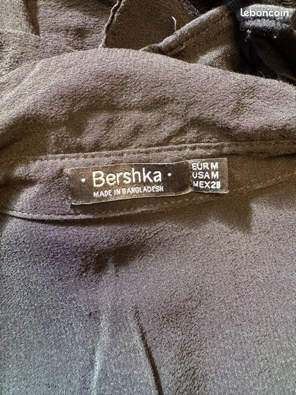 Chemise Bershka M noir (image 4)