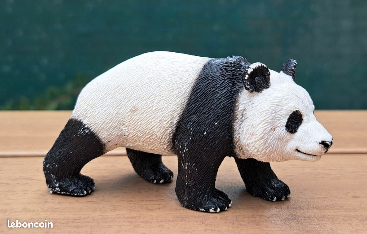 Figurine Schleich Panda Géant Mâle - Figurine Détailée 4x10x5cm Pour Enfants Dès 3 Ans