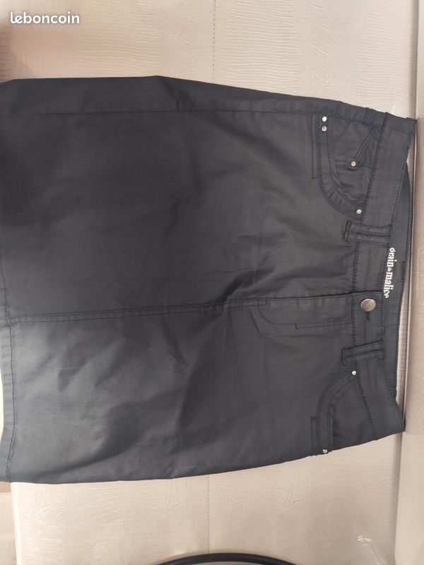 Jupe Taille 40 Grain De Malice - Style Mini En Polyester Et Coton - Occasion Très Bon état