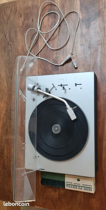 Platine Vinyle Braun Cockpit 260 - Occasion, Bon état, Fonctionnel, Blanc