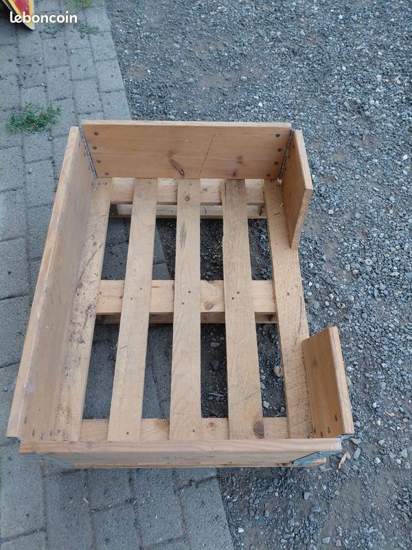 Panier a chien palette (image 1)