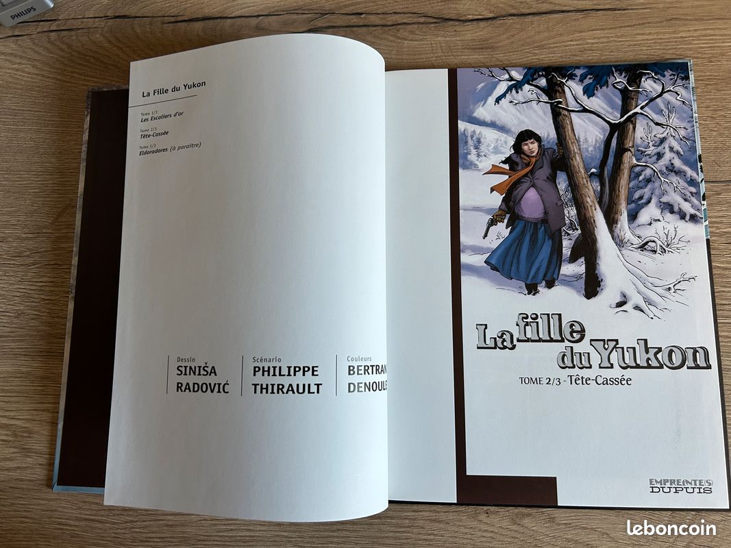 La fille du Yukon -2- Tête-Cassée - Edition originale (image 5)