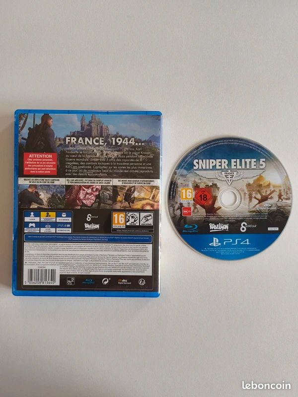 Jeu Sniper Elite III Pour PlayStation 4 Et PS5 - Version FR/PAL - Occasion En Bon état