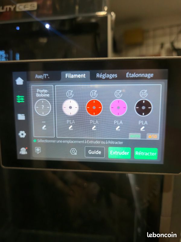 ​Imprimante 3D Creality K2 Plus + Système Multicouleur CFS + Pièces Neuves (image 7)
