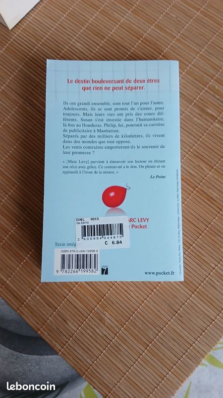Où es tu? Marc LEVY (image 3)