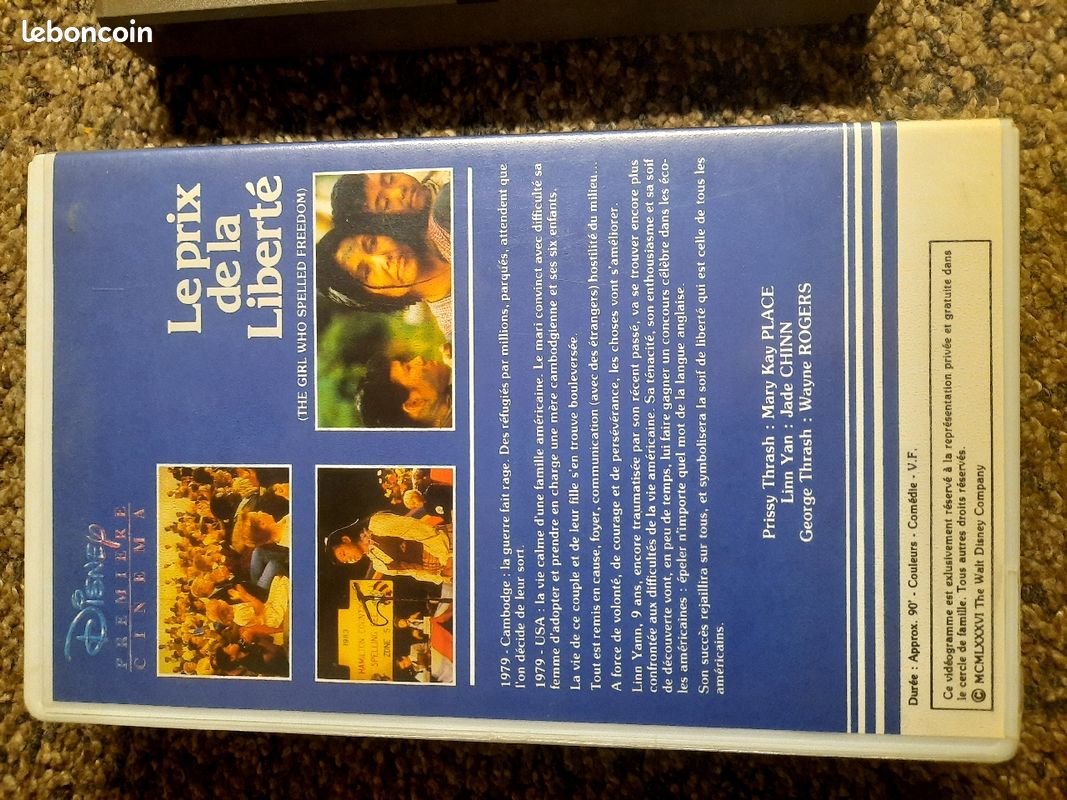 Vhs le prix de la liberté walt Disney film (image 4)
