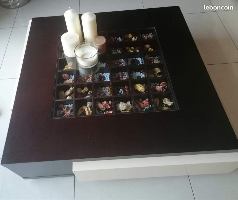 Table basse en tek (image 1)