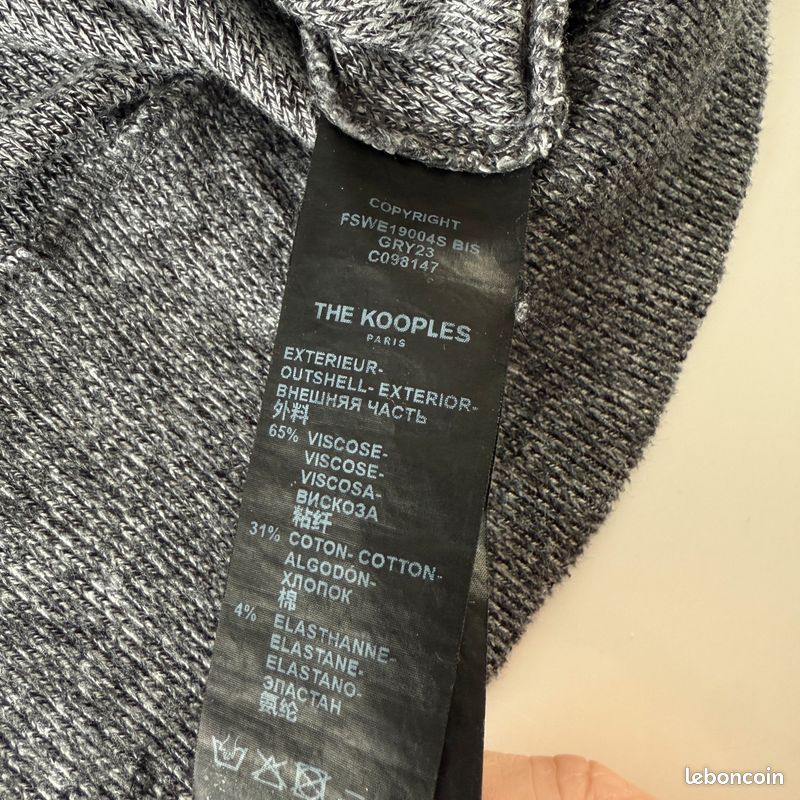 Pull THE KOOPLES SPORT Femme T2 pas cher en Achat - Vente