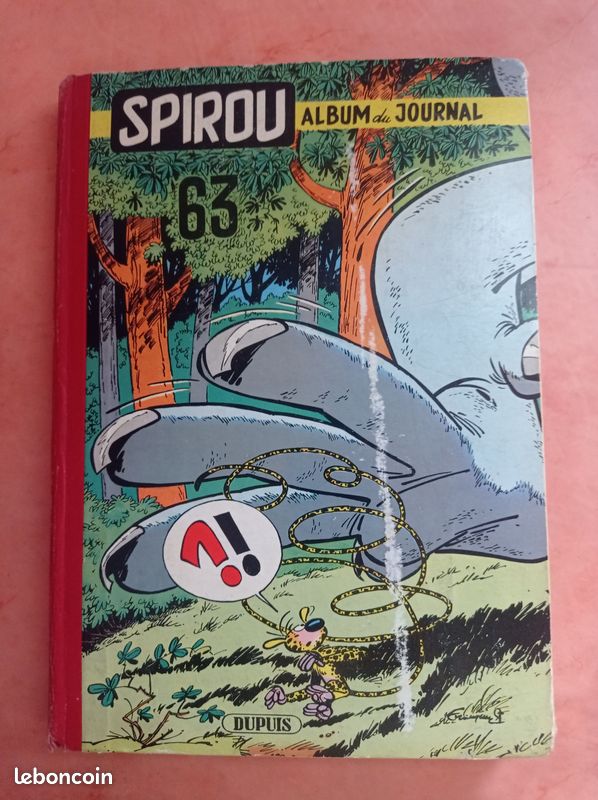 BD Recueil du journal de Spirou 63 (image 1)