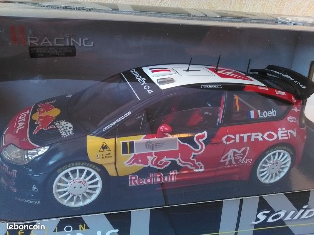 Citroen C4 WRC 2008 Loeb 1/18 (image 1)