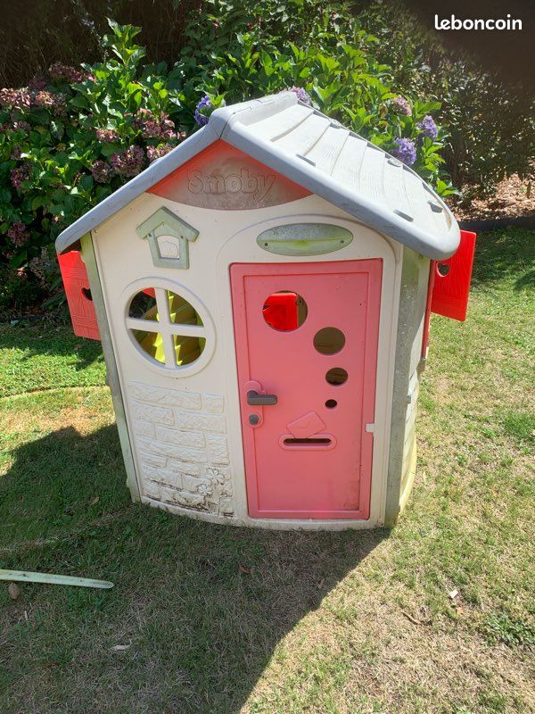 Maison SMOBY + Tobogan (image 1)