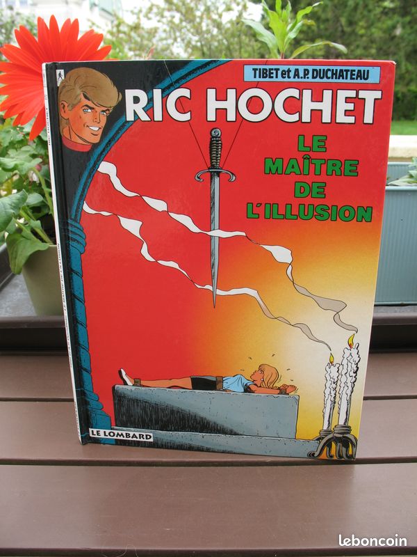 RIC HOCHET - le maitre de l'illusion - VENDU (image 1)