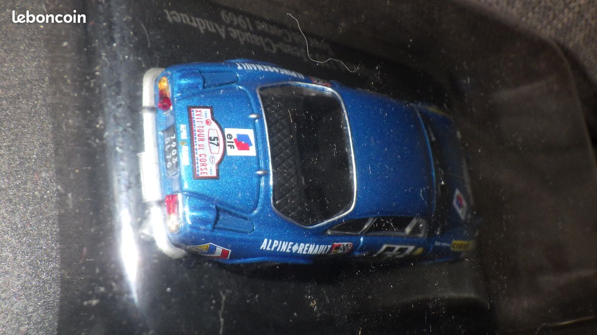 Voiture Miniature 1/43 RENAULT Alpine A 110 Tour De Corse 1969 #57 - Marque Eligor / Jumajo - Neuf