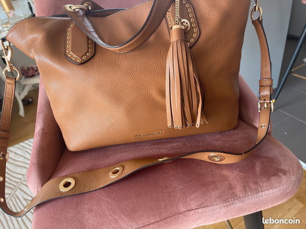 Sac cuir Camel Michael kors (image 1)