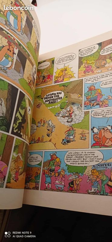Sachet Asterix DARGAUD, Devine qui ? De 1978