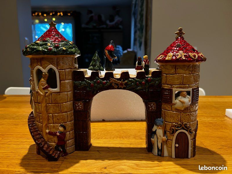 Villeroy & Boch - Maison En Pain D'épice - Fairytale Park - Bougeoir Théière - Neuf