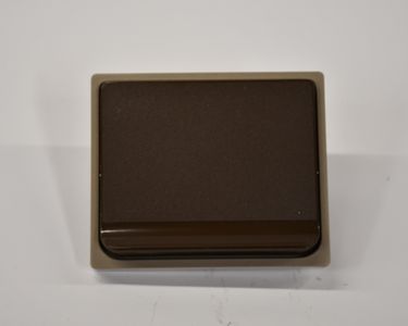 interrupteur va-et-vient à voyant témoin 10AX 250 V coloris blanc