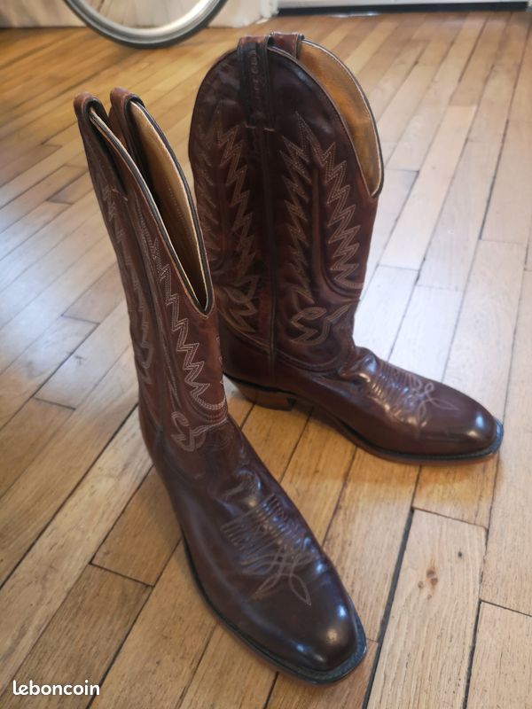 Bottes western taille 42 sur Gens de Confiance