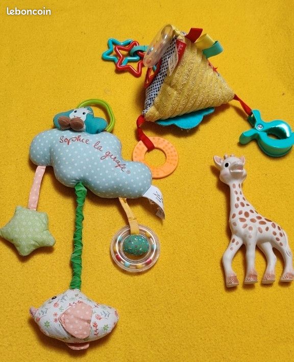 Lot 3 jouets d'éveil Sophie La Girafe (image 2)