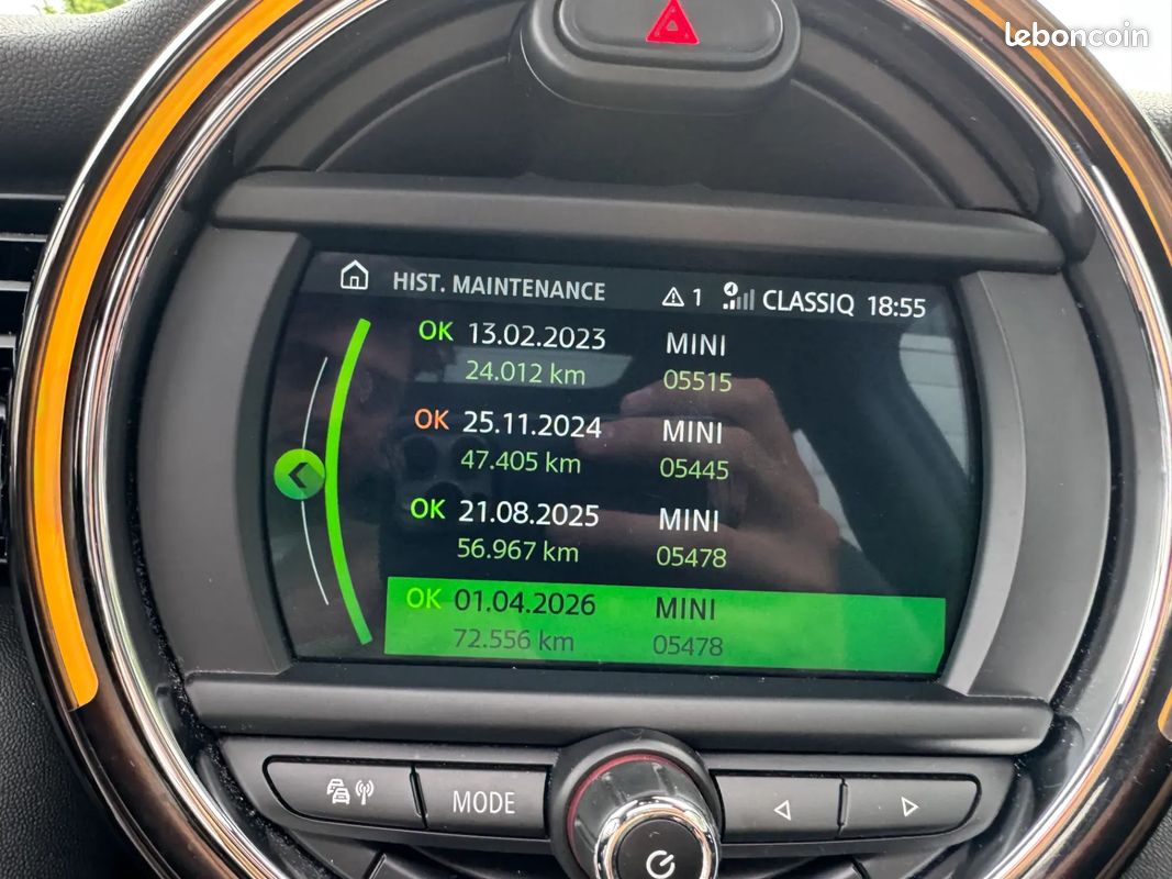 MINI Cooper S 2.0L 192ch Edition Greenwich - Toit ouvrant - Suivi complet - Bande blanche Fournie neuve - 2020 (image 28)