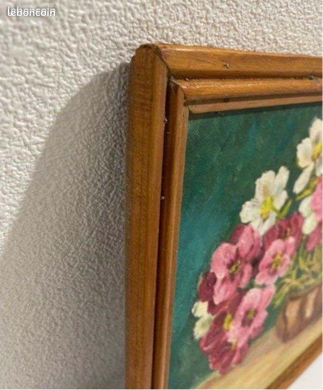 Tableau signé « Bouquet de fleurs » (image 13)