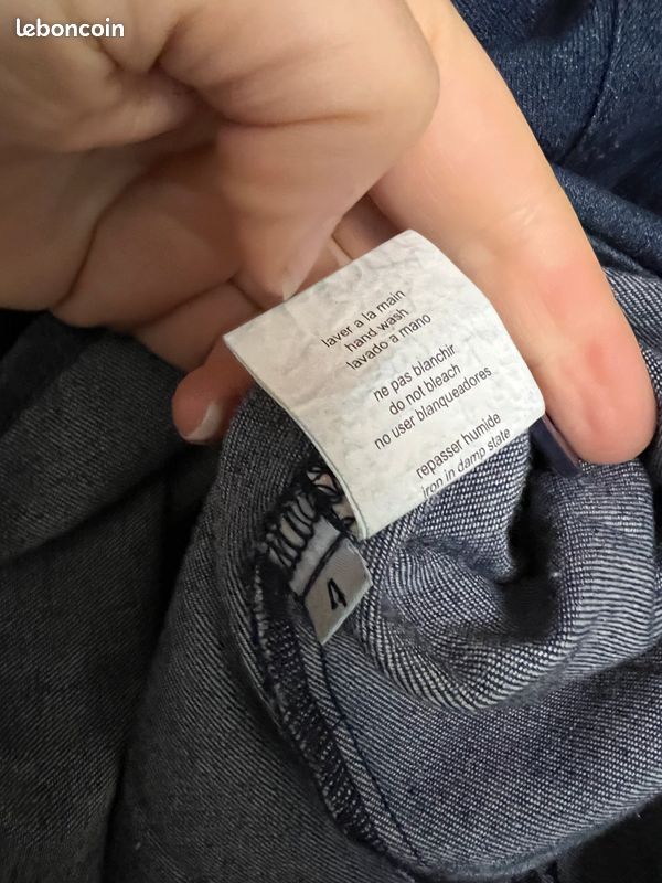 Robe longue en jeans (image 7)