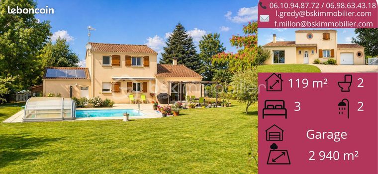 Maison 4 pièces 119 m²