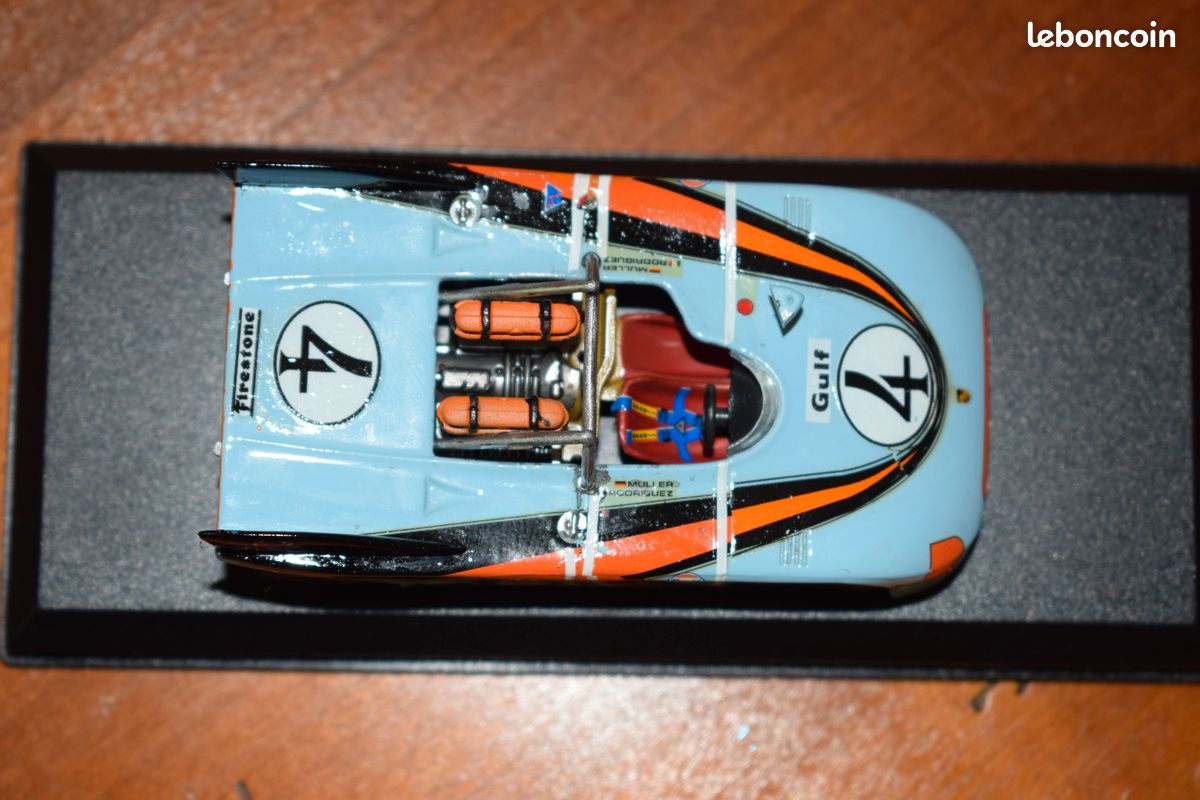 Porsche 908/3, Targa Florio 1971, Rodriguez / Müller #4 GULF 1/43 (image 5)