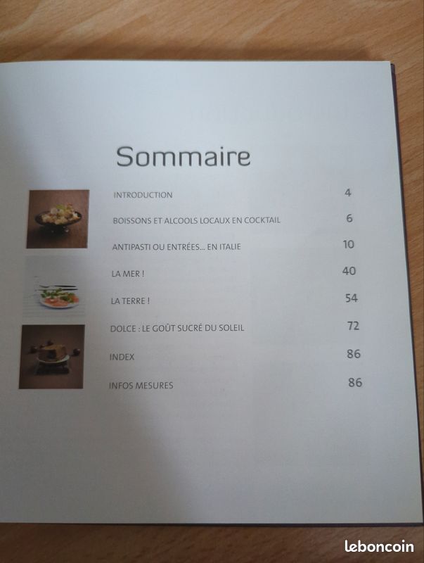 Lot de deux livres de recettes italiennes (image 3)