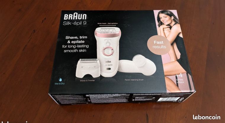 Boîtier épilateur Braun Silk-épil 7 Pour Modèle 9 (9521 Wet & Dry) - Occasion En état Fonctionnel