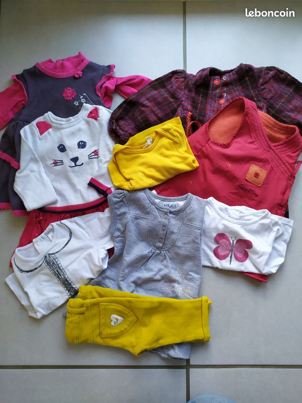 Lot vêtements fille (image 1)