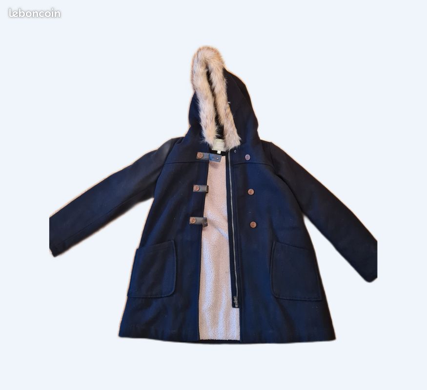 Parka fille 11/12 ans neuve (image 1)
