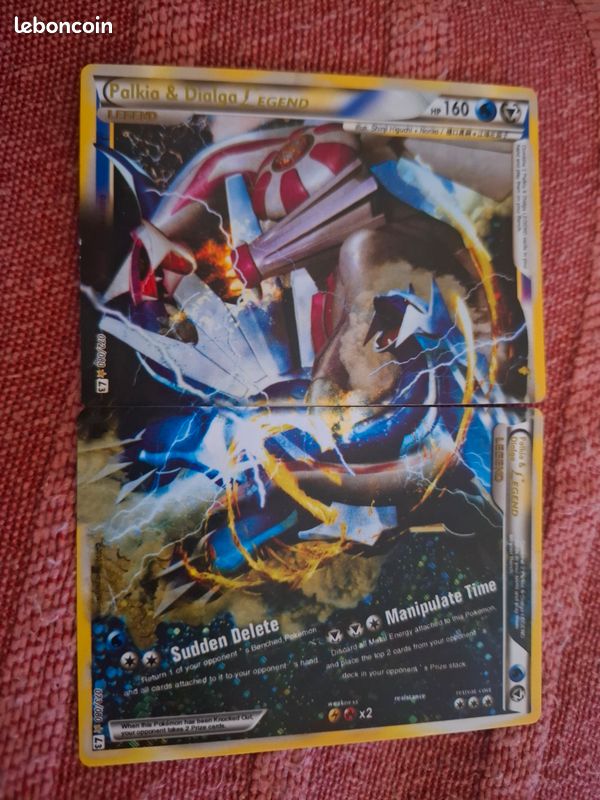 pokemon card palkia and dialga legend MASTERSET - 2011 FR PALKIA & DIALGA LEGENDE TRIOMPHE