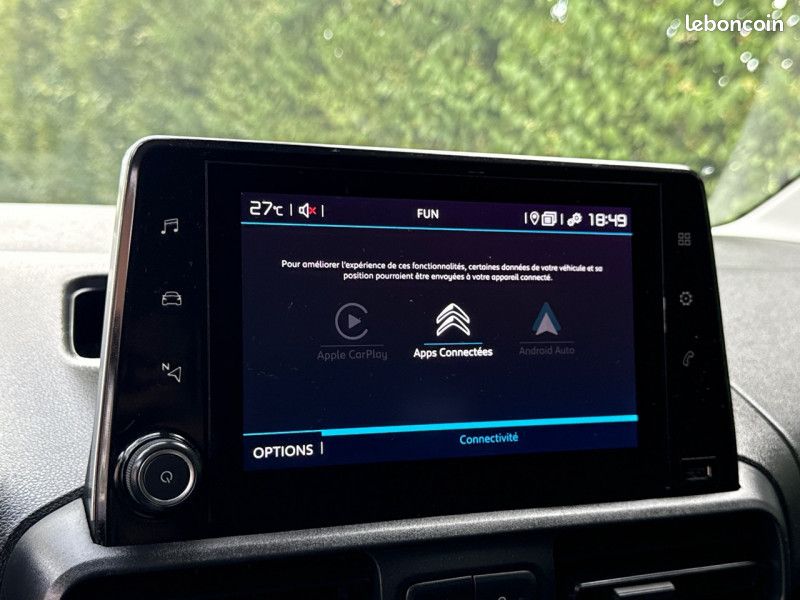 Citroen BERLINGO VAN M 650KG HDI 130CH EAT8 PREMIUM CONNECT * 2023 * 3 PLACES (image 25)